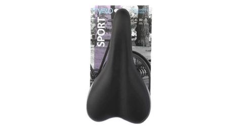 Velo selle vélo plush sport vl-3011 noir/gris