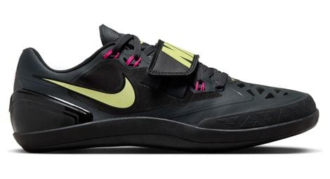 Zapatillas de atletismo unisex nike zoom rotational 6 negro rosa amarillo