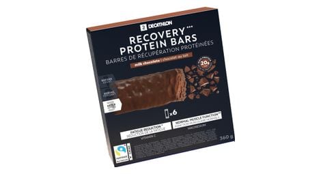 Aptonia nutrition barrita de recuperación proteica de chocolate con leche 6x60g