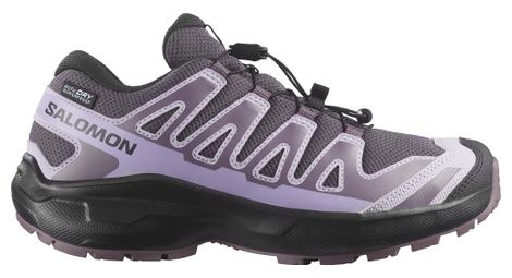 Chaussures Trail Salomon XA Pro Waterproof Violet Enfant