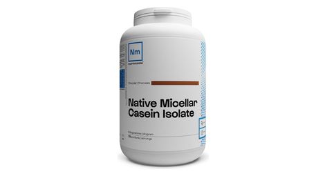 Native Micellar Casein Isolate 92% (1kg) - Nutrimuscle - Chocolat - Caséines