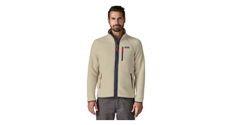 Polaire patagonia retro pile beige homme