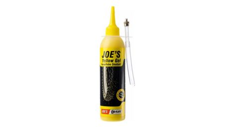 No flats joe's gel anti crevaison yellow pour chambre à air 240 ml