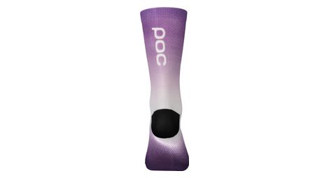 Chaussettes poc essential print long gradient violet