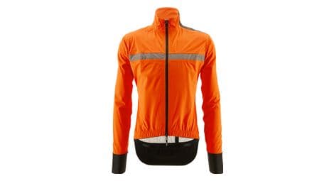 Veste imperméable santini guard neo shell orange