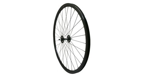 Roue route fixie piste p2r 30mm noir avant