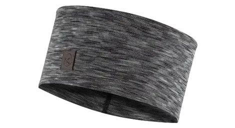 Cinta de pelo unisex buff merino gris ancho