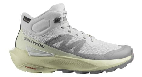 Botas de senderismo para mujer salomon elixir activ mid gtx grisverde