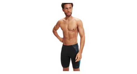 Costume da bagno speedo jammer splice nero / blu