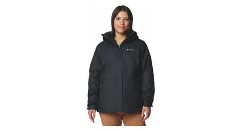 Veste imperméable 3-en-1 femme columbia bugaboo iii noir