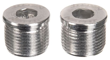 Capots d axe de pedales neatt attack v2 oxygen v2 argent x2