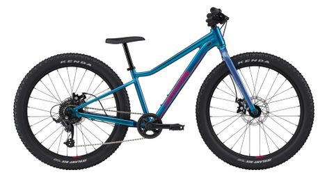 Cannondale trail plus 24'' microshift 8s blue deep teal
