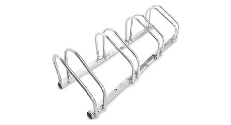 Systeme range velo ratelier inclinable 4 velos garage pratique au sol ou mural 3413003