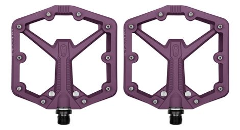 Crankbrothers stamp 1 gen 2 - large flat pedals purple