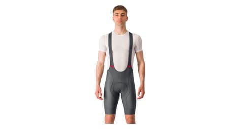 Kurze trägerhose castelli competizione grau xxl