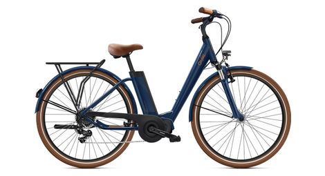 O2 feel ivog city up 3.1 shimano tourney 7v 400 wh 26'' bleu boréal  bicicleta eléctrica urbana s / 155-175 cm