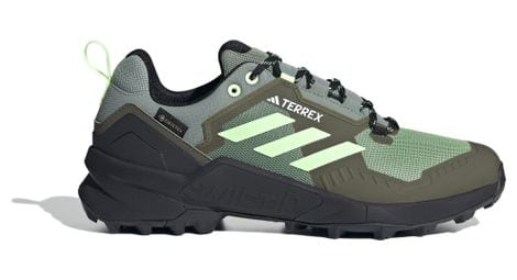 Adidas terrex swift r3 gtx hiking boots green black men's 45.1/3