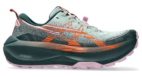 Asics Trabuco Max 4 Trailrunning-Schuh Blau/Pink Damen