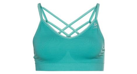 Odlo seamless soft bra blue gray woman