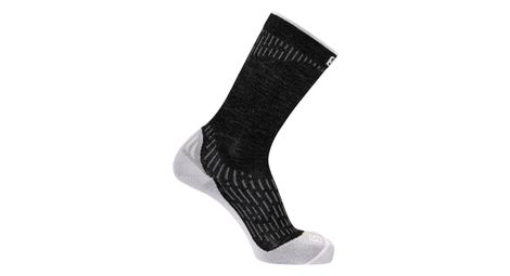 Chaussettes hautes salomon ultra crew noir unisex