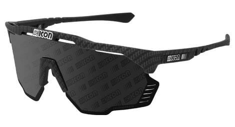 Scicon sports aeroshade kunken monogram lunettes de soleil de performance sportive (scnpp multimiror silver/compagnon de carbone)