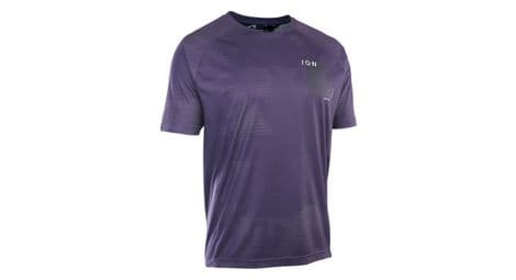 Maillot manches courtes ion bike jersey traze ss 2 0 violet