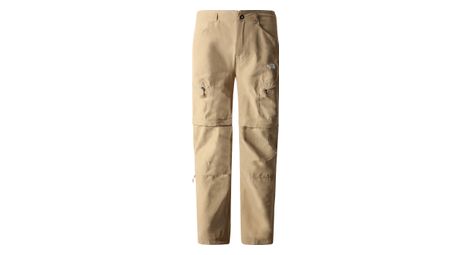 Pantalon convertible the north face exploration regular homme beige