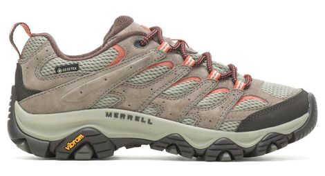 Merrell moab 3 gore-tex zapatillas de senderismo para mujer beige 39