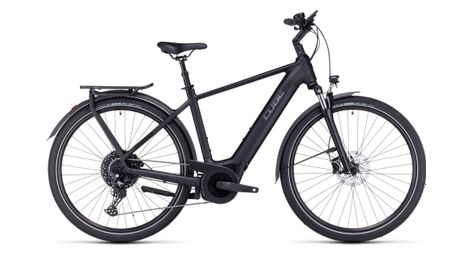 Cube touring hybrid pro 500 bicicleta híbrida eléctrica shimano deore 11s 500 wh 700 mm negra 2023 54 cm / 172-180 cm