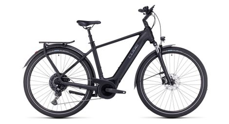 Cube touring hybrid pro 500 bicicletta elettrica ibrida shimano deore 11s 500 wh 700 mm nero