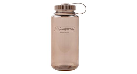 Botella nalgene 32oz boca ancha sustain marron