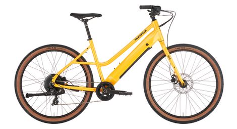 Produit reconditionné - vélo de ville kona coco hd shimano altus 8v 418wh 650b jaune 2023