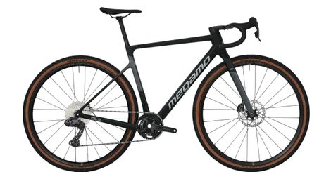 Vélo de Gravel Megamo Silk 05 SLR Shimano GRX Di2 12V 700 mm Noir/Argent 2027