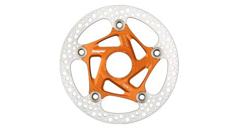 hope rx floating centerlock disc orange