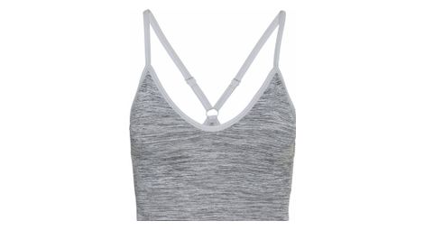 Brassière odlo seamless soft 2.0 gris femme