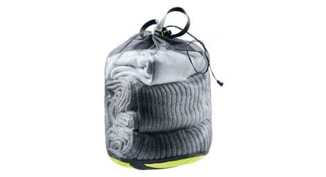 Bolsa de almacenamiento deuter mesh sack 3 verde negro