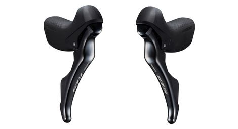 pair of shimano sti 105 st r7000 11v black controls
