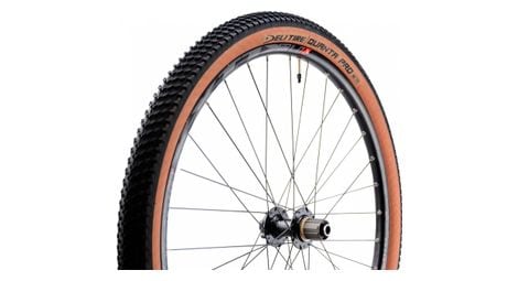 Pneu gravel 27.5x2.10 ts deli quanta pro noir/marron tan sa-270 (54-584)