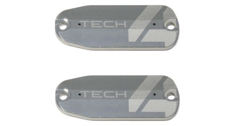 Capot de reservoir hope tech4 argent x2 unites