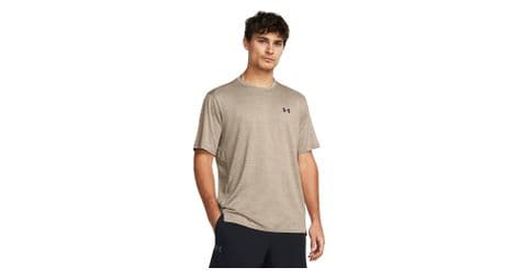 Maillot manches courtes under armour tech vent beige homme