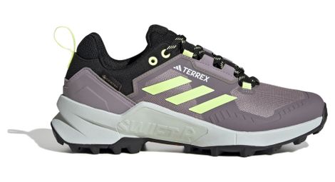 adidas Terrex Swift R3 GTX Wanderschuhe Violett Grün Damen