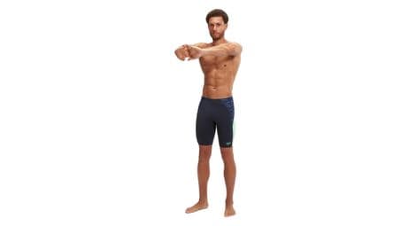 Maillot de bain speedo jammer max splice noir vert