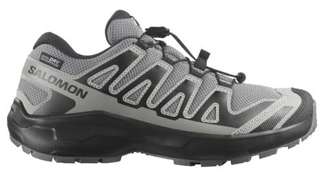 Chaussures Trail Salomon XA Pro Waterproof Gris/Noir Enfant