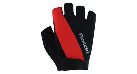Guanti roeckl nurri r192 nero / rosso