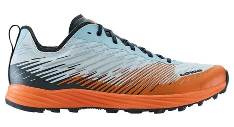 Zapatilla de trail lowa citux azul/naranja, hombre