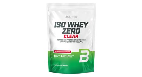 Iso whey zero clear (1kg) - biotech usa - pastèque -  clear whey