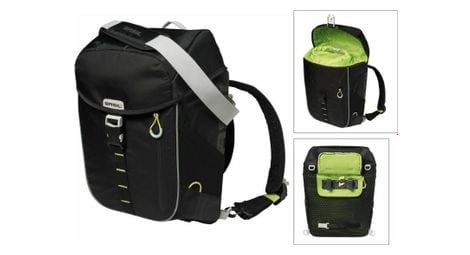 Sac à dos et bandoulière imperméable basil miles daypack 17l