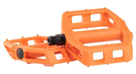 Bontrager line comp flat pedals orange