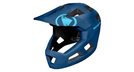 Casque integral endura singletrack mips myrtille bleu