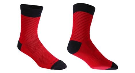 Bbb thermofeet sokken zwart/rood